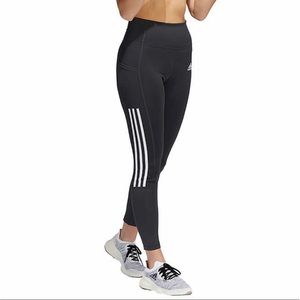 adidas Women’s High Rise 7/8 3-Stripe AEROREADY Tight Fit Leggings
